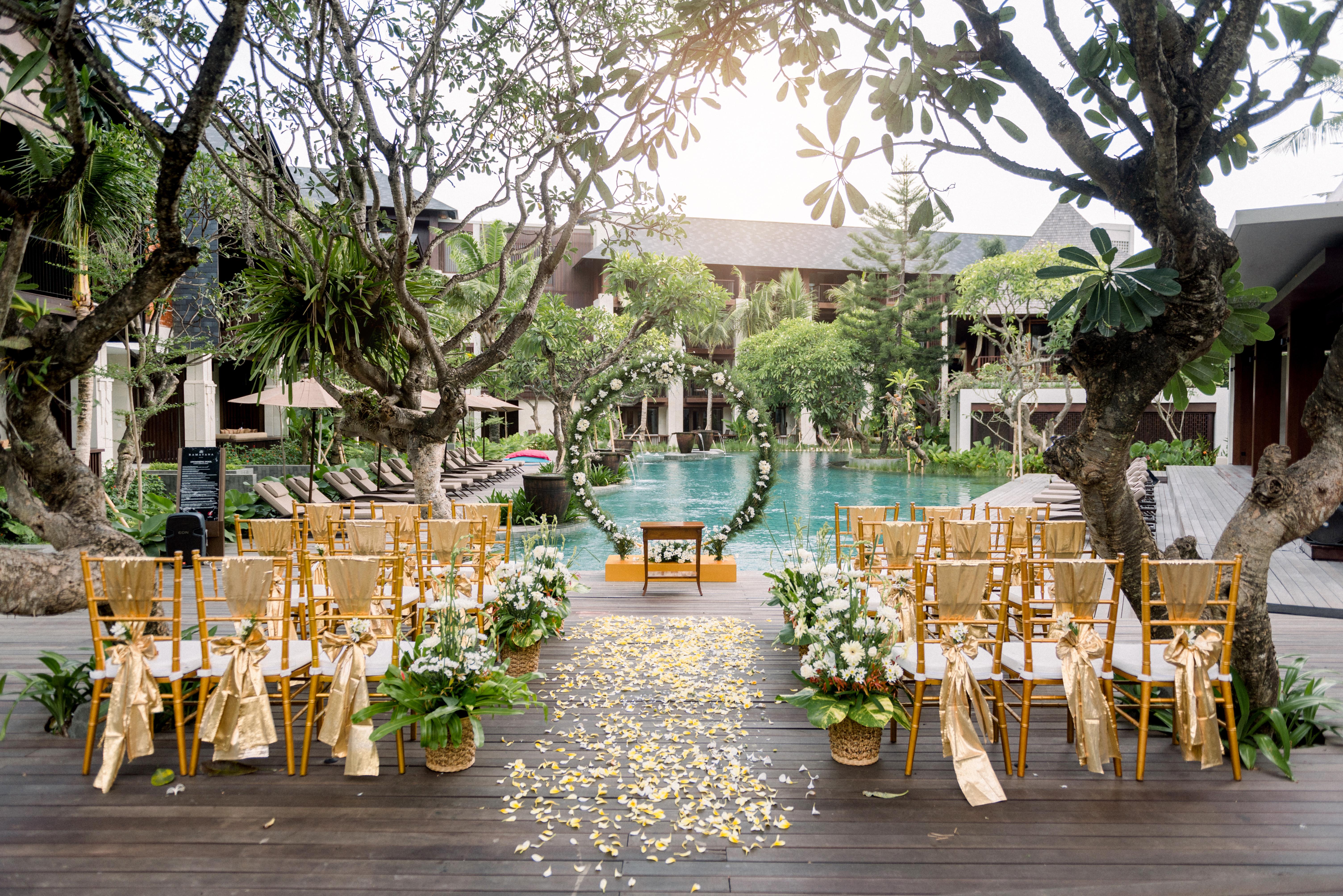 Ramayana Suites And Resort Кута Екстер'єр фото The Poolside Wedding Venue